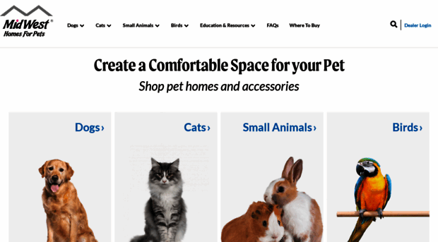 midwesthomesforpets.com