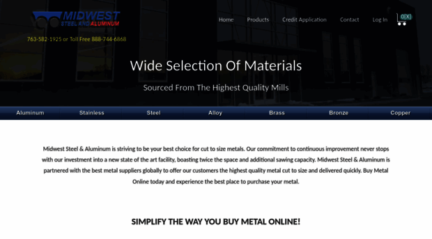 midweststeelsupply.com