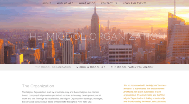 migdolorganization.com