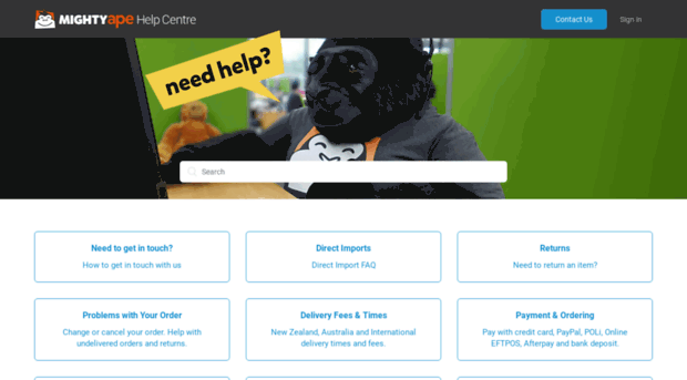 mightyape.zendesk.com