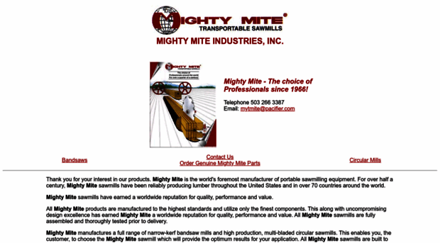 mightymitesawmills.com