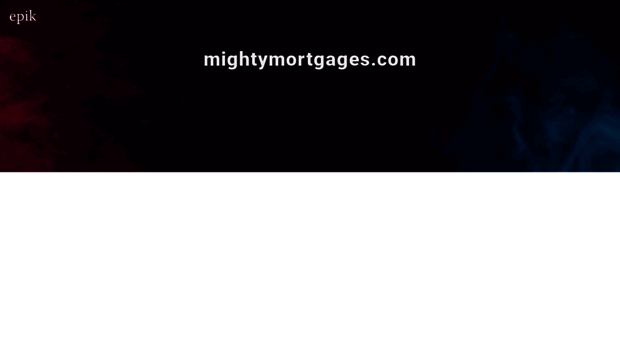 mightymortgages.com