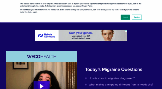 migraine-answers.wegohealth.com