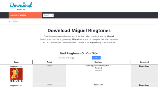 miguel.download-ringtone.com