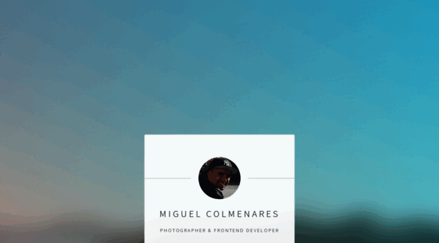 miguelcolmenares.com