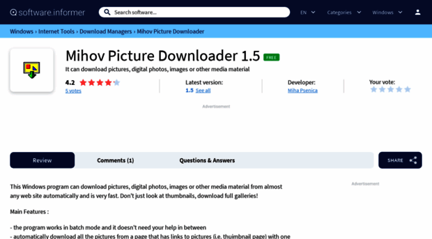 mihov-picture-downloader.software.informer.com