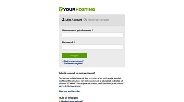 mijn.yourhosting.nl