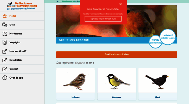 mijntuinvogeltelling.nl
