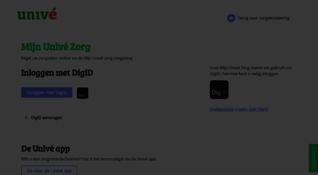 mijnunivezorg.nl