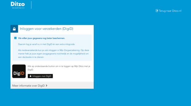 mijnzorg.ditzo.nl