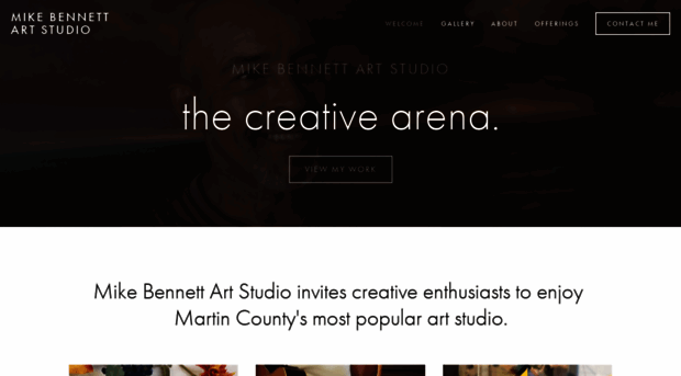 mikebennettartstudio.com