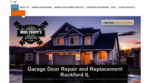 mikecroppsdoorservice.com
