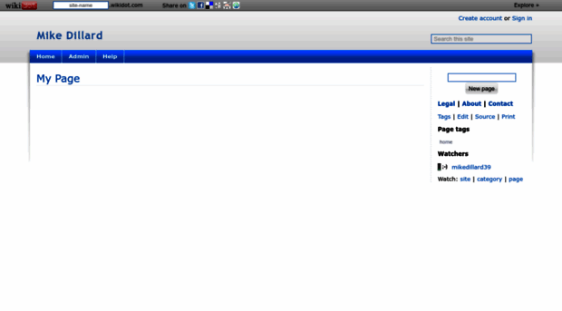 mikedillard39.wikidot.com