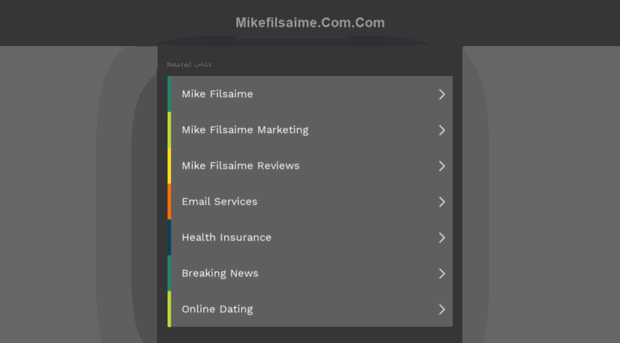 mikefilsaime.com.com