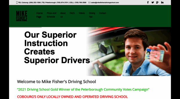 mikefishersdrivingschool.com