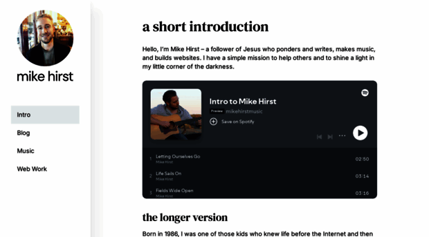 mikehirst.org