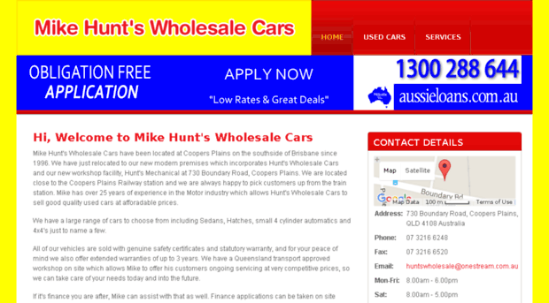 mikehuntscars.com.au