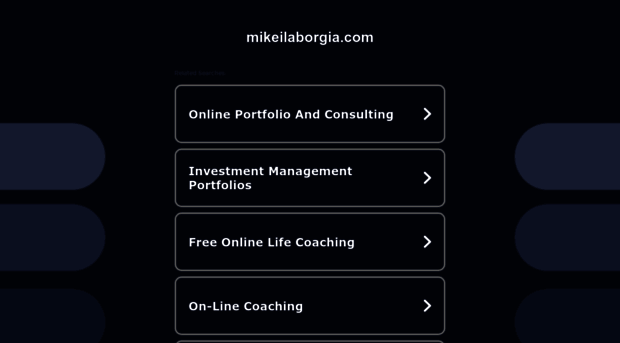 mikeilaborgia.com