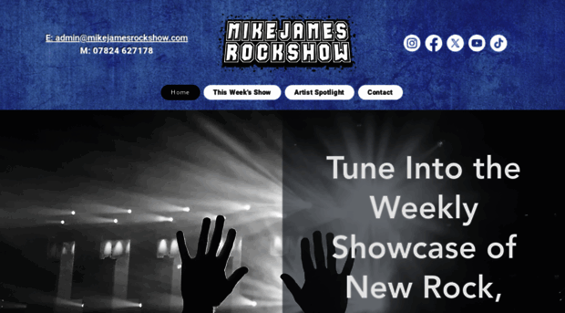 mikejamesrockshow.com