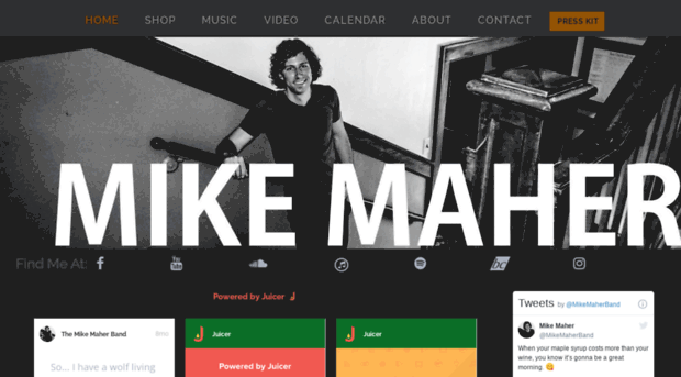 mikemaherband.com