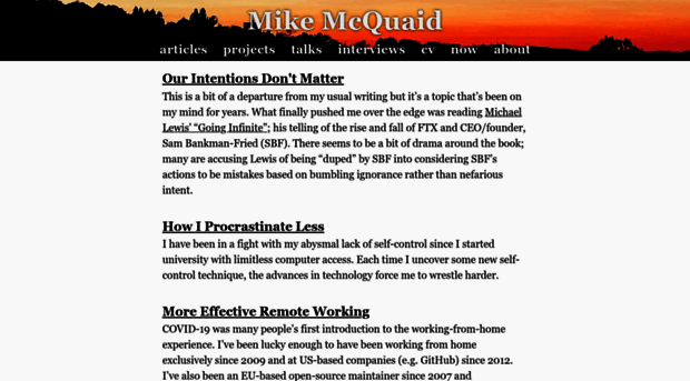 mikemcquaid.com