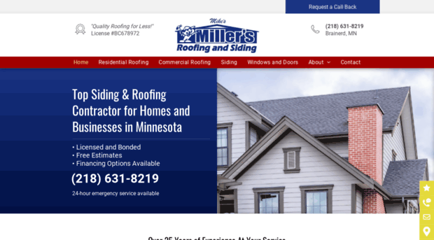 mikemillersroofingandsiding.com