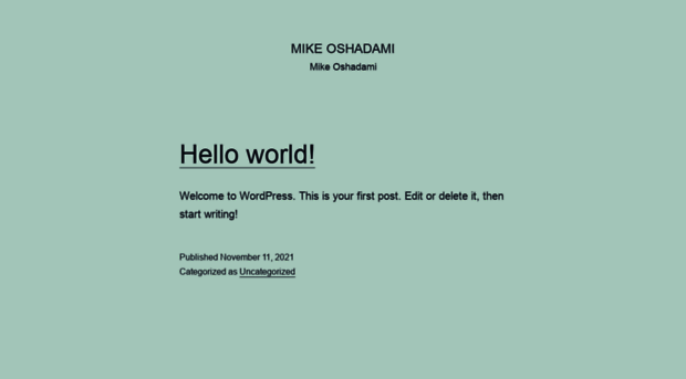 mikeoshadami.com