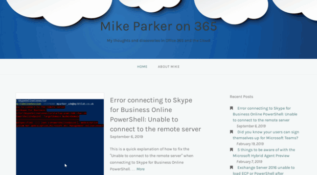 mikeparker365.co.uk