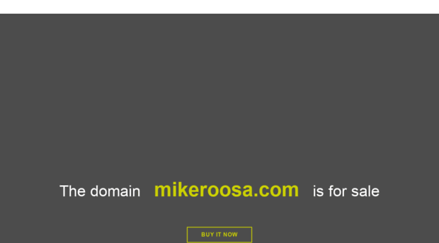 mikeroosa.com