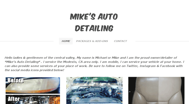 mikes-auto-detailing209.com