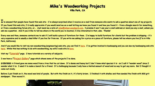 mikes-woodwork.com