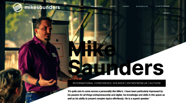 mikesaunders.com