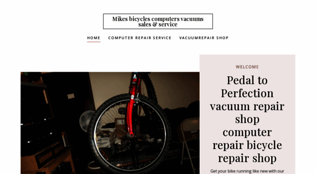 mikesbicyclescomputersvacuumssalesandservice.com