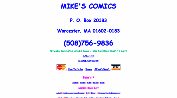 mikescomics.com