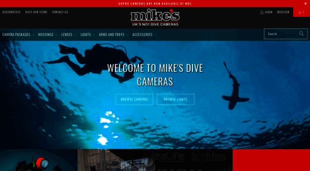 mikesdivecameras.com