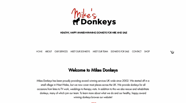 mikesdonkeys.co.uk