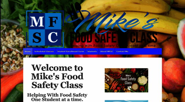 mikesfoodsafetyclass.com