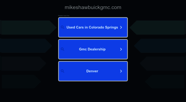 mikeshawbuickgmc.com