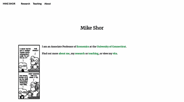 mikeshor.com