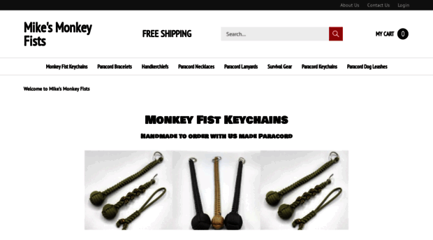 mikesmonkeyfists.com