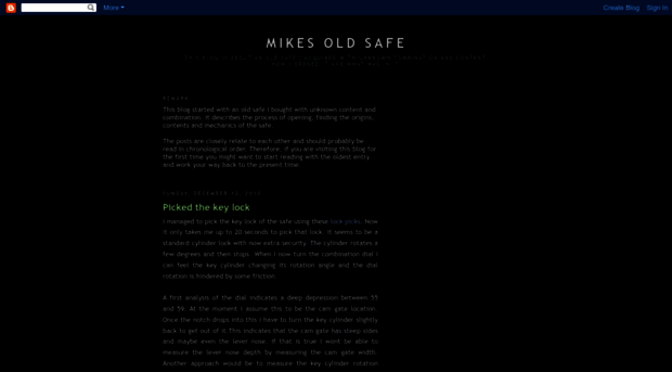 mikesoldsafe.blogspot.com