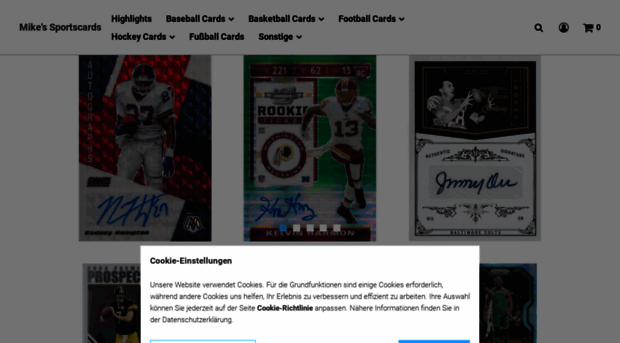 mikessportscards.de