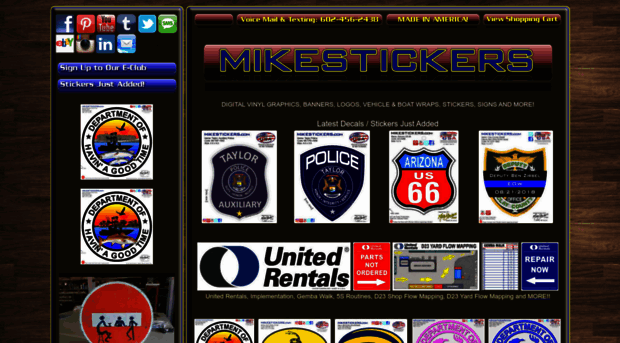 mikestickers.com