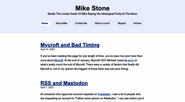 mikestone.me