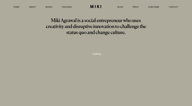 mikiagrawal.com