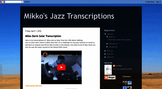 mikkojazztranscriptions.blogspot.se