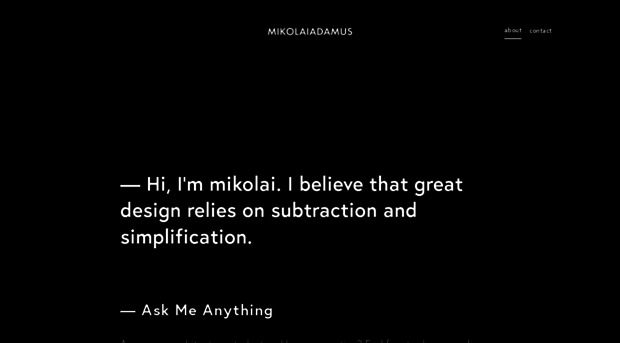 mikolaiadamus.com