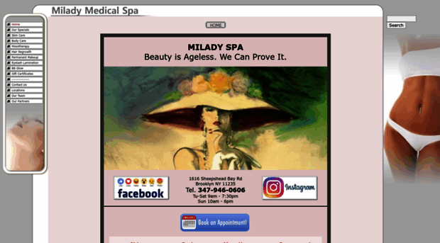 miladyspa.com