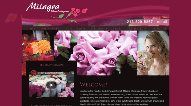 milagrawholesaleflowers.com