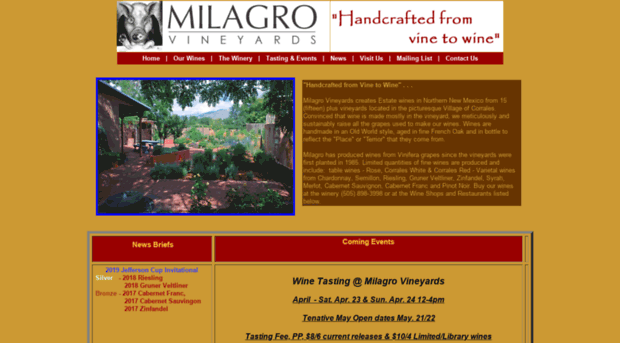 milagrowine.com